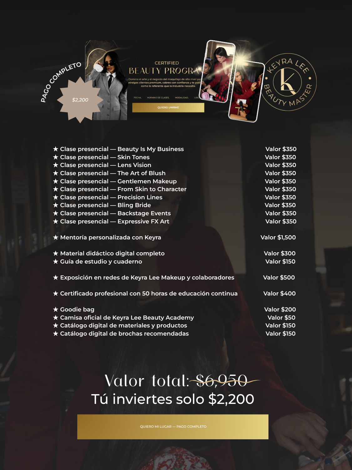 KEYRA LEE BEAUTY ACADEMY 