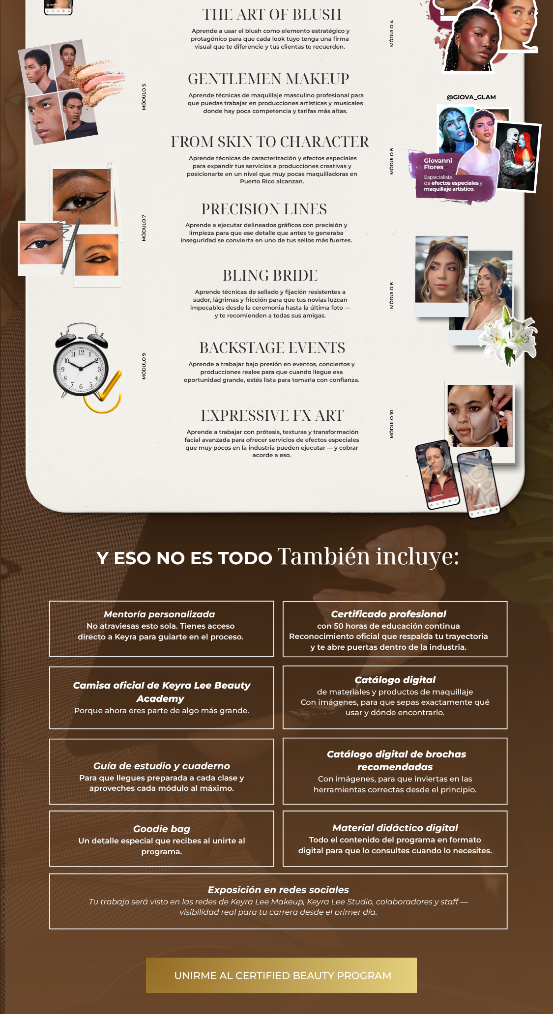 KEYRA LEE BEAUTY ACADEMY 